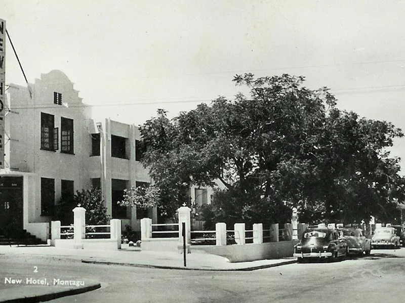 Outside View of Montagu Country Hotel in 1932 Outside View of Montagu Country Hotel in 1932