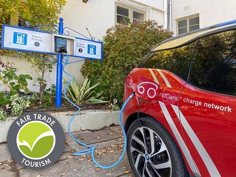 Photo of Electric Vehicle Charging Point for Convenient On-site Charging Photo of Electric Vehicle Charging Point for Convenient On-site Charging