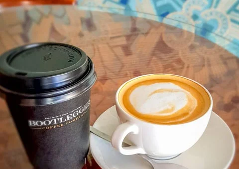 Bootlegger coffee at Feathers & Flatcaps @ Montagu Country Hotel Bootlegger coffee at Feathers & Flatcaps @ Montagu Country Hotel