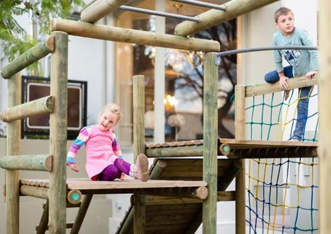 Kids Playing at Feathers & Flatcaps Montagu Restaurant Play Area Kids Playing at Feathers & Flatcaps Montagu Restaurant Play Area