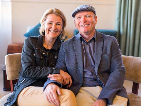 P-J and Colene Basson, Owners of The Montagu Country Hotel P-J and Colene Basson, Owners of The Montagu Country Hotel